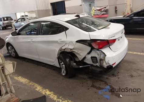 2016 Hyundai Elantra Se from USA, damaged, VIN 5NPDH4AEXGH759134
